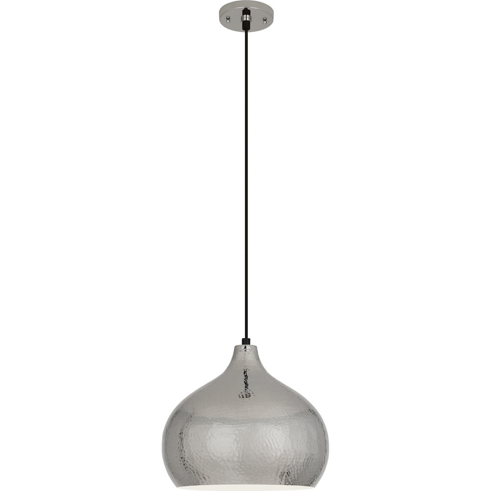 Dal Pendant in Polished Nickel Color. Picture 1