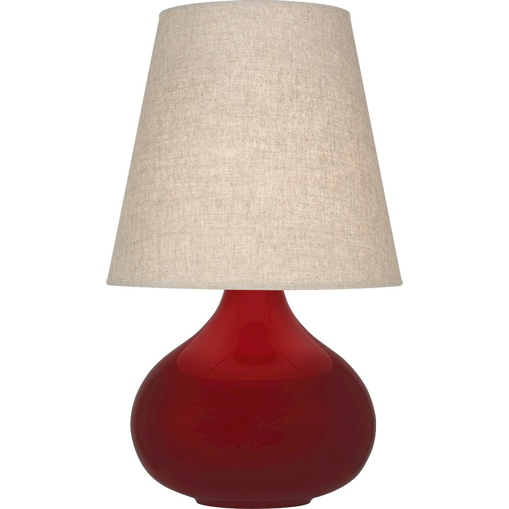 Sangria June Accent Lamp in Sangria Glazed Ceramic Color. Picture 1