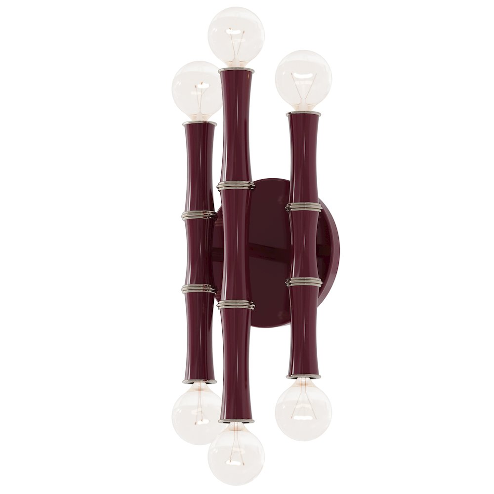 Kane Wall Sconce in Sugar Plum Color. Picture 1
