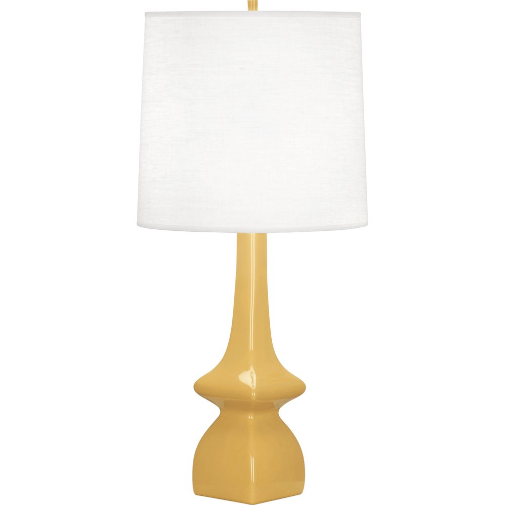 Sunset Jasmine Table Lamp in Sunset Glazed Ceramic Color. Picture 1