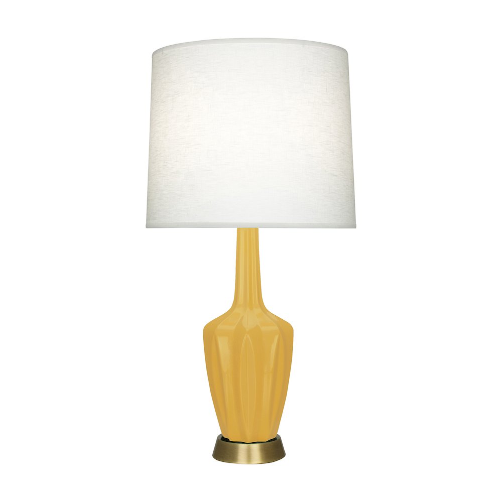 Sunset Emma Accent Lamp in Sunset Glazed Ceramic Color. Picture 1