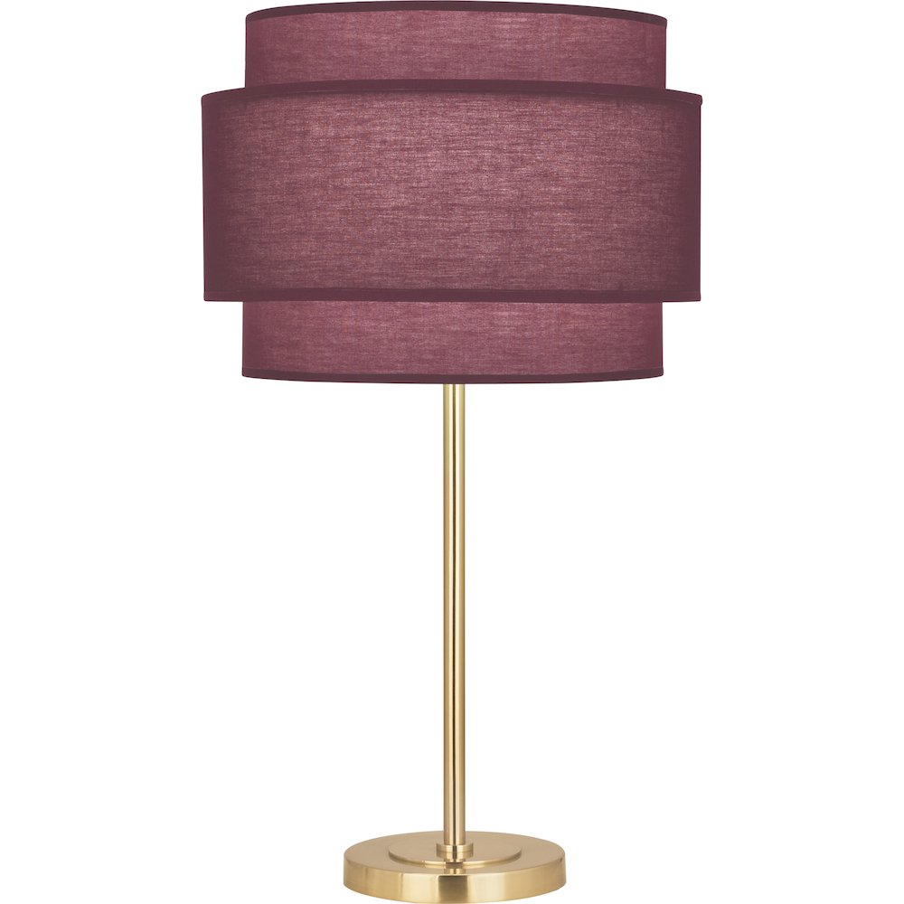 Decker Table Lamp in Modern Brass Color. Picture 1