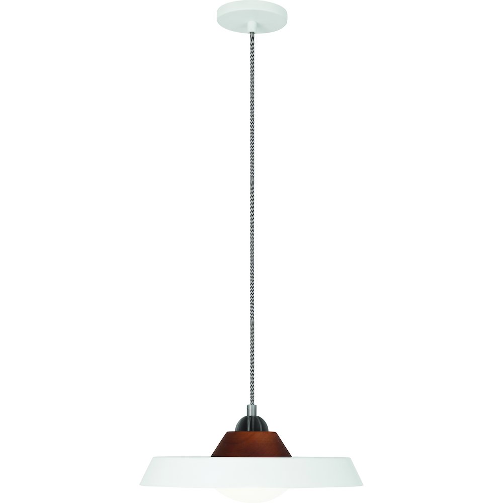 Mavisten Edition Far Pendant in White Powdercoated Iron Color. Picture 1