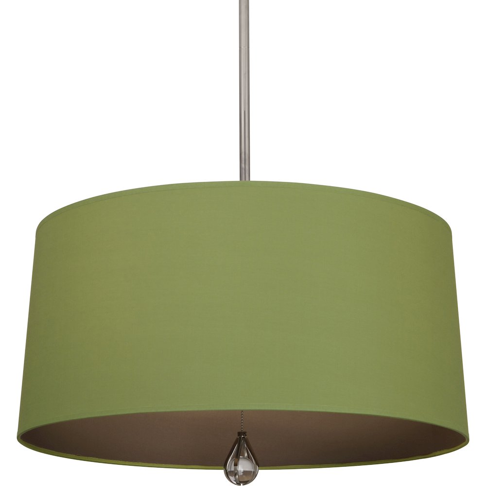 Williamsburg Custis Pendant in Polished Nickel Color. Picture 1