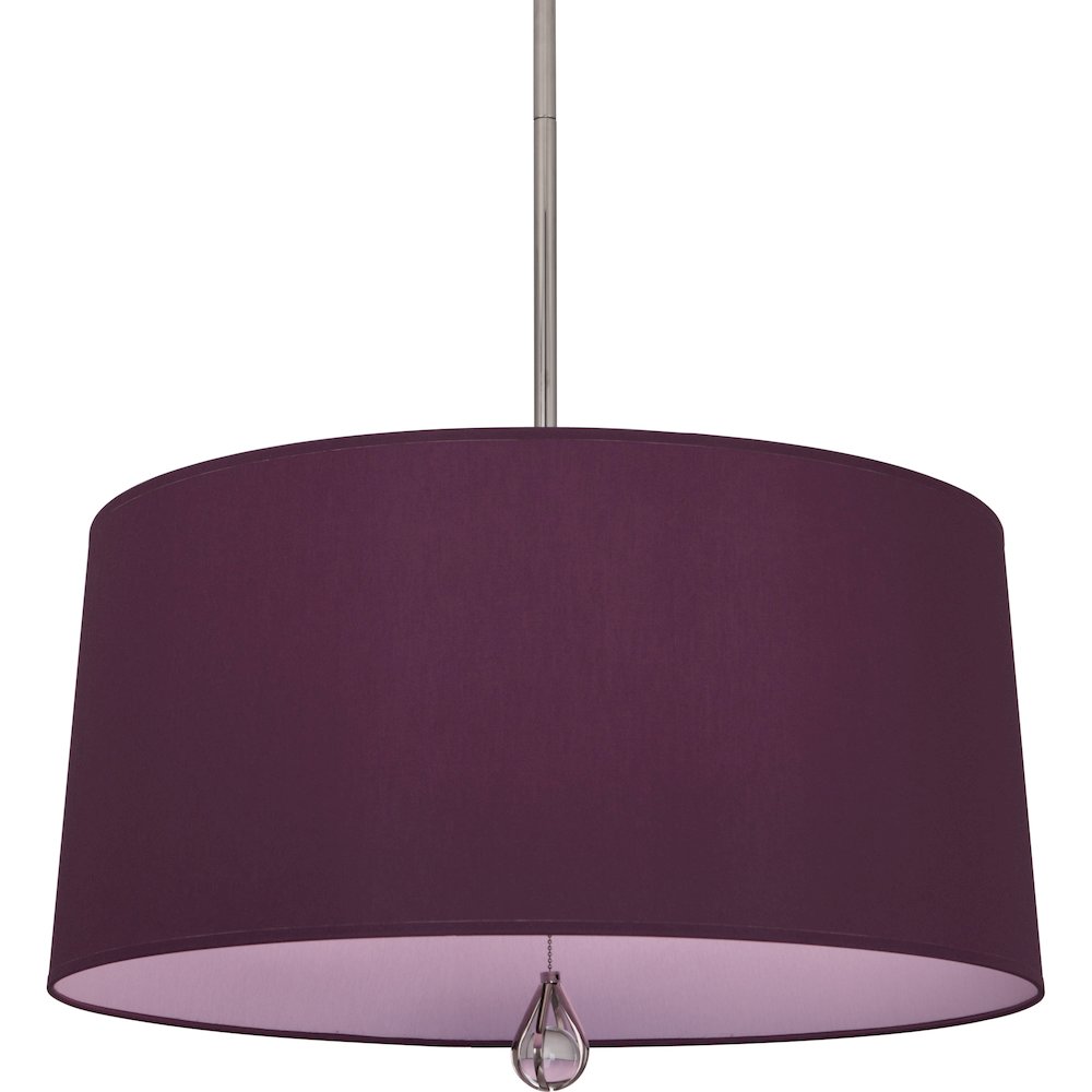 Williamsburg Custis Pendant in Polished Nickel Color. Picture 1