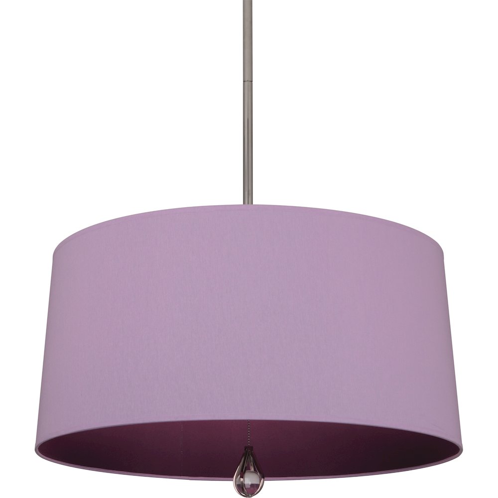 Williamsburg Custis Pendant in Polished Nickel Color. Picture 1