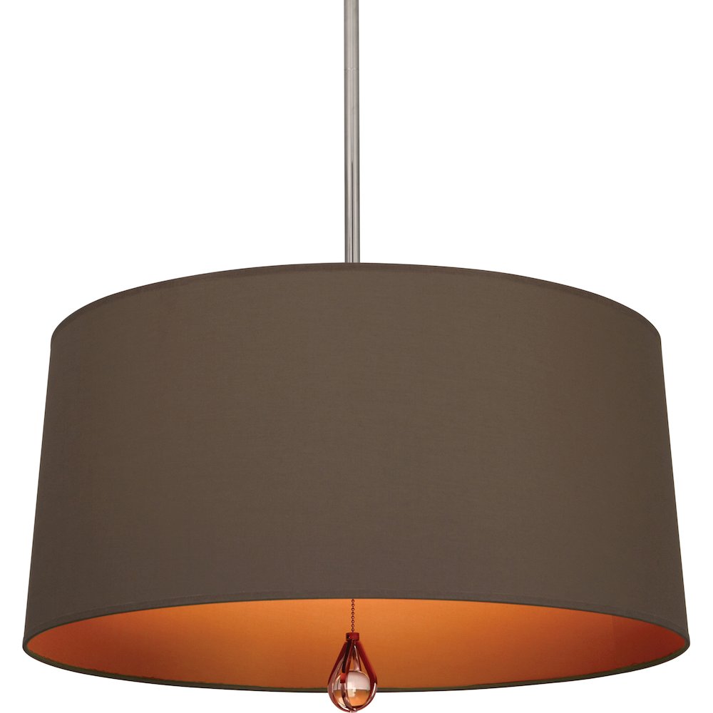 Williamsburg Custis Pendant in Polished Nickel Color. Picture 1