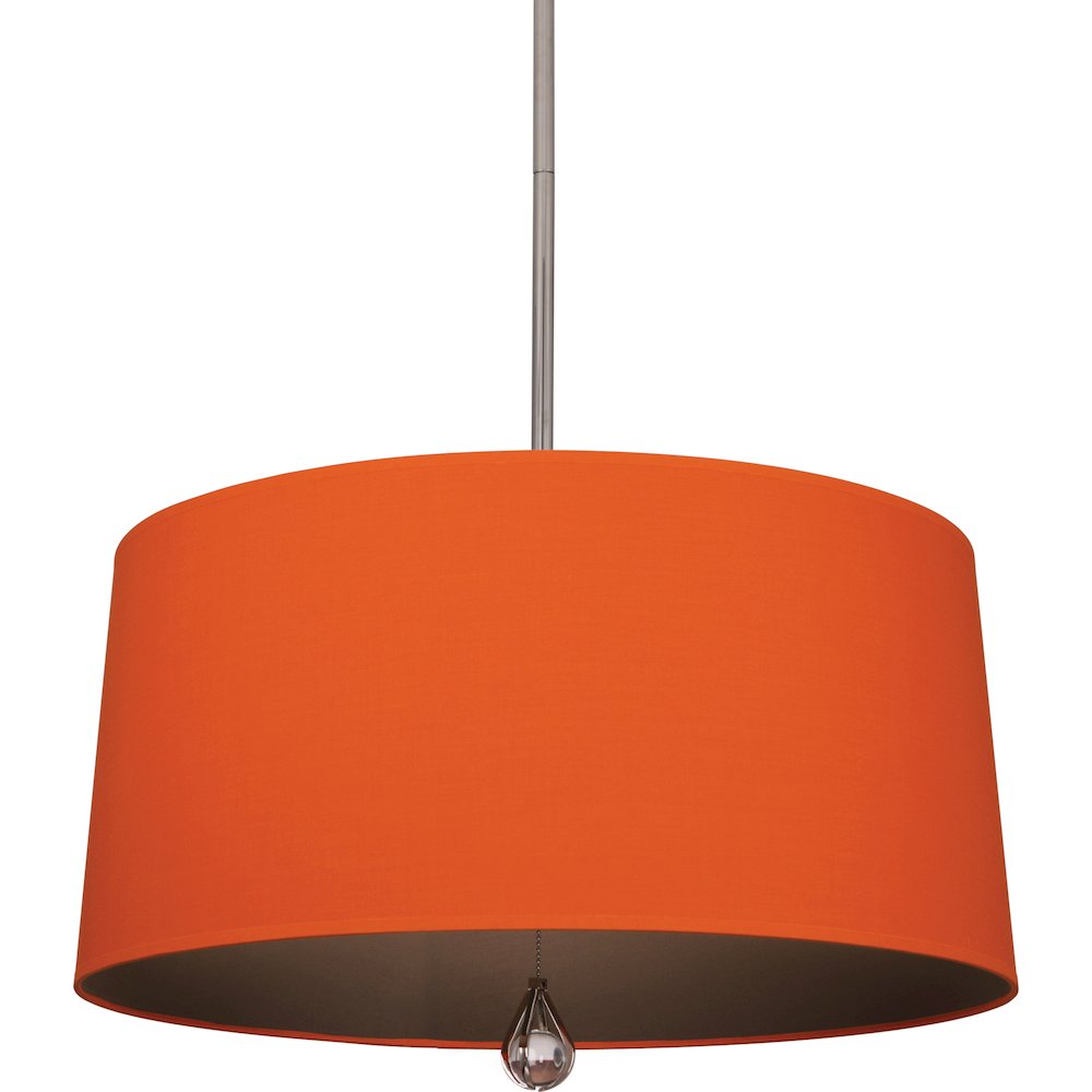 Williamsburg Custis Pendant in Polished Nickel Color. Picture 1