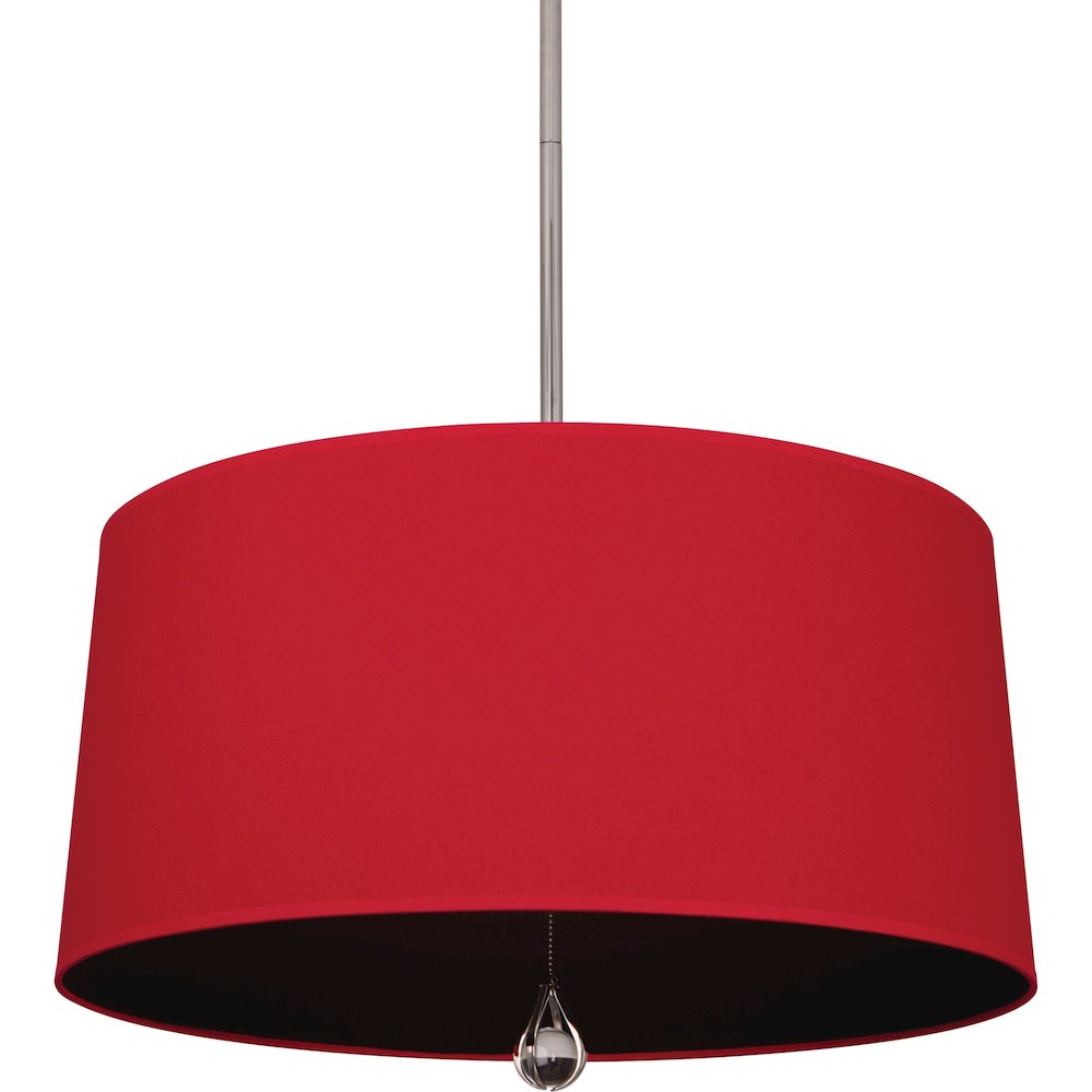 Williamsburg Custis Pendant in Polished Nickel Color. Picture 1