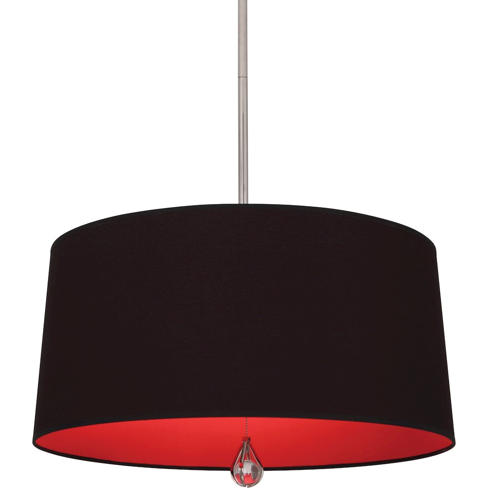 Williamsburg Custis Pendant in Polished Nickel Color. Picture 1