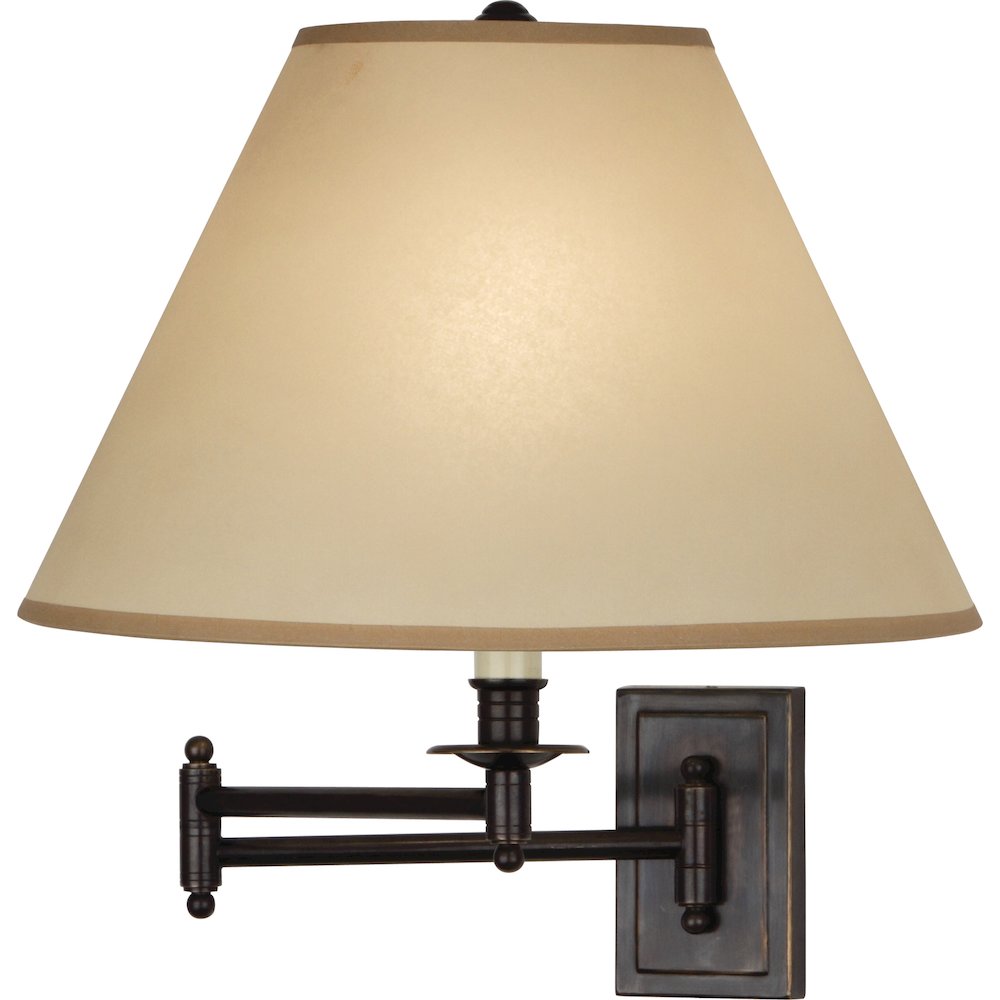 Kinetic Wall Swinger in Deep Patina Bronze Color. Picture 1