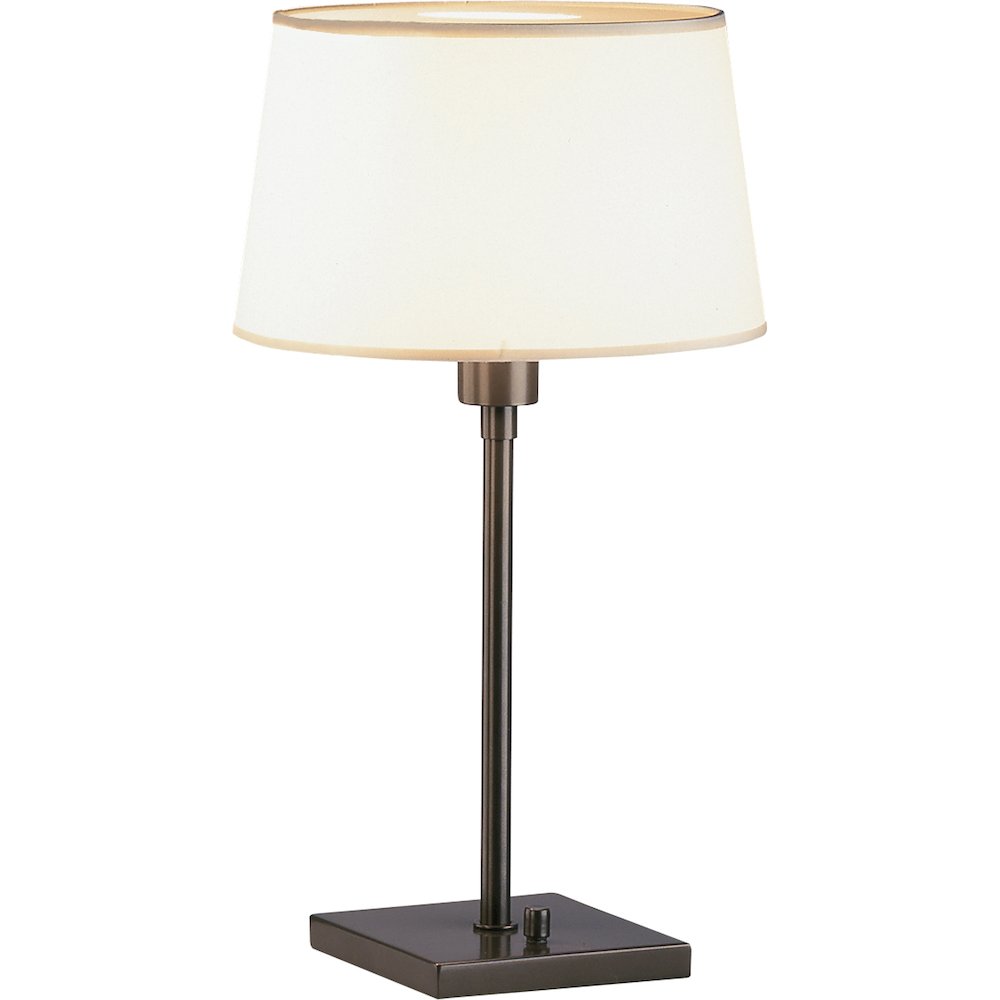 Real Simple Table Lamp in Dark Bronze Powder Coat Color. Picture 1