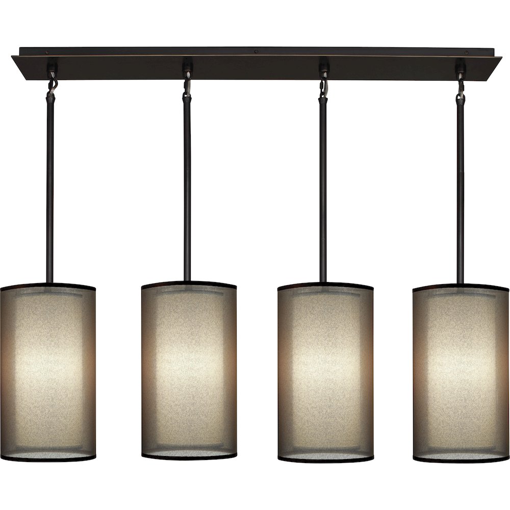Saturnia Chandelier in Deep Patina Bronze Color. Picture 1