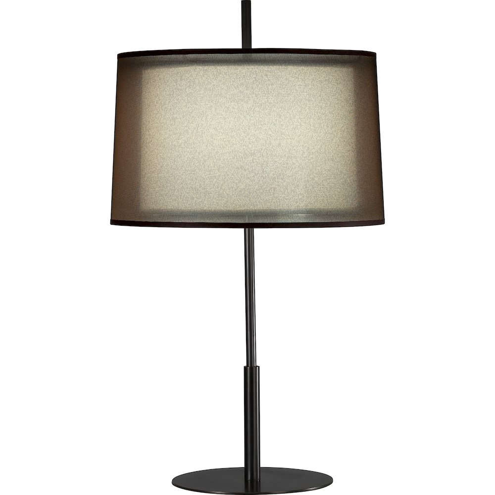 Saturnia Table Lamp in Deep Patina Bronze Color. Picture 1