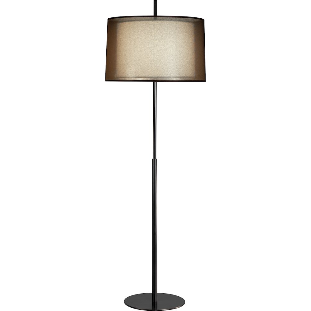 Saturnia Floor Lamp in Deep Patina Bronze Color. Picture 1