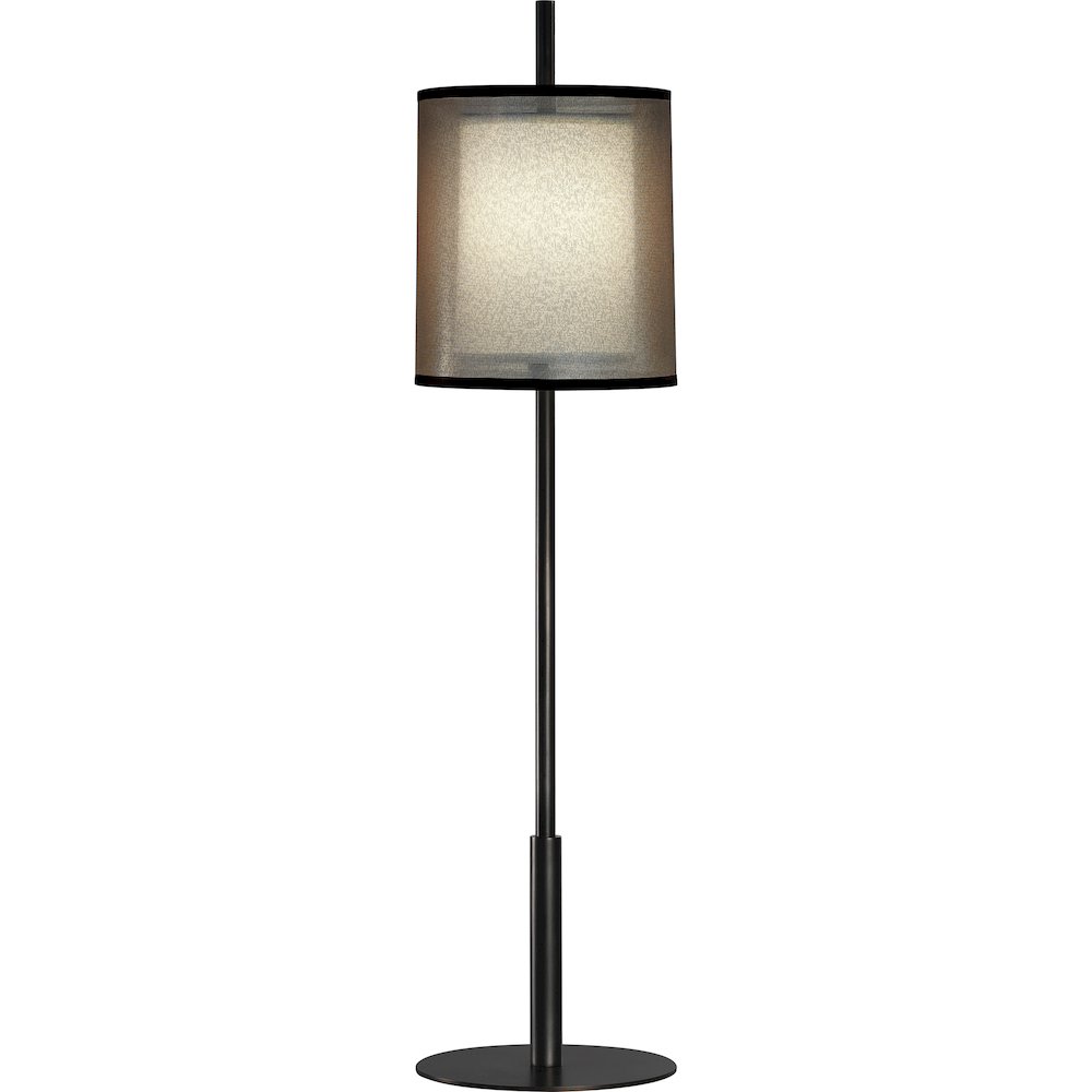 Saturnia Table Lamp in Deep Patina Bronze Color. Picture 1