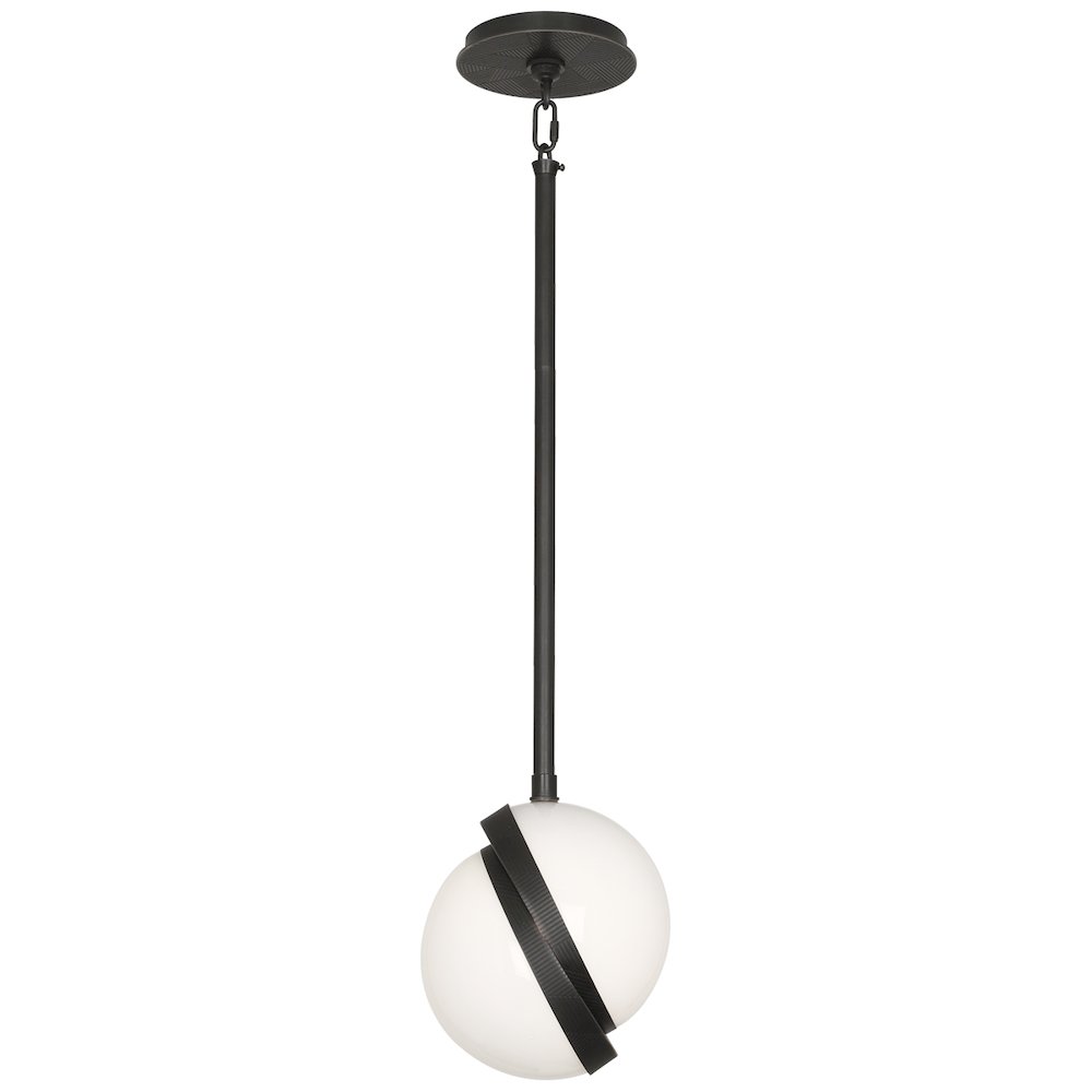 Michael Berman Brut Pendant in Deep Patina Bronze Color. Picture 1