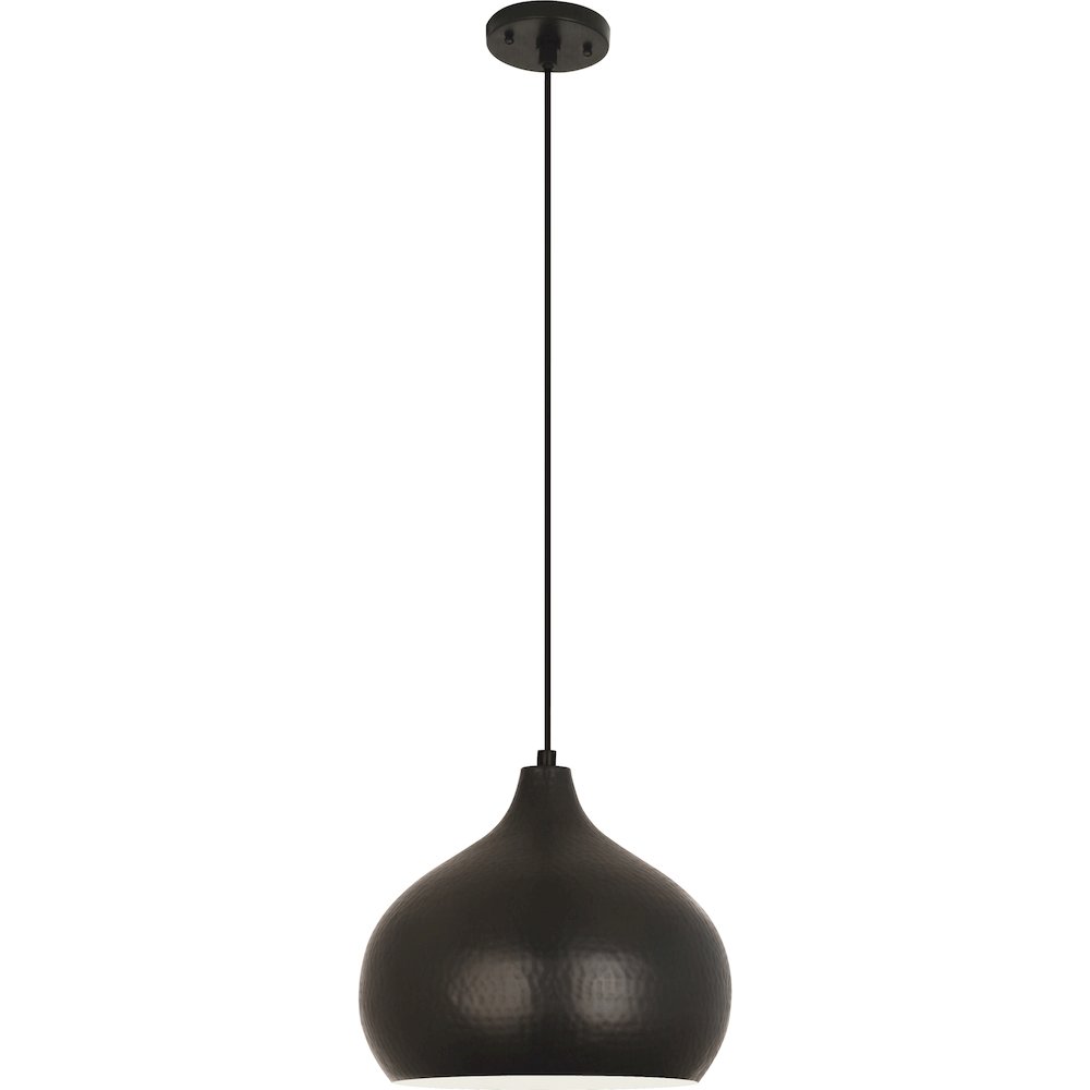 Dal Pendant in Deep Patina Bronze Color. Picture 1