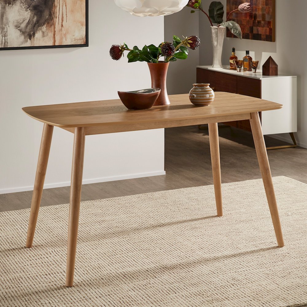Nature Finish 36" Counter Height Table. Picture 2