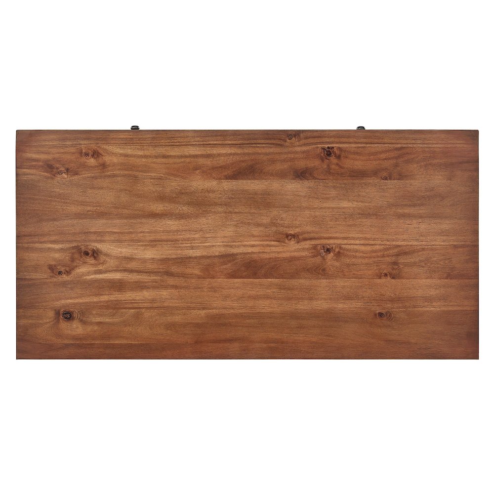 Brown Finish Coffee Table. Picture 5