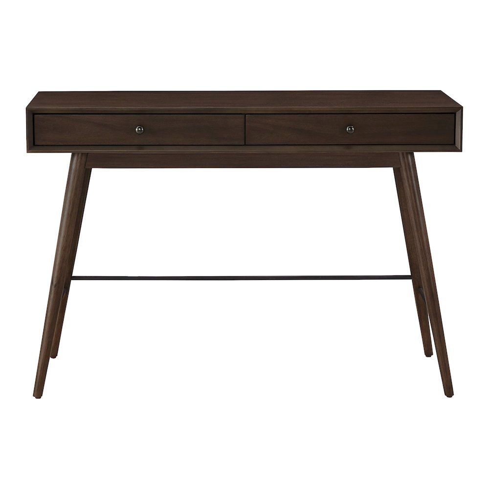 Dark Walnut Finish Sofa Table. Picture 4