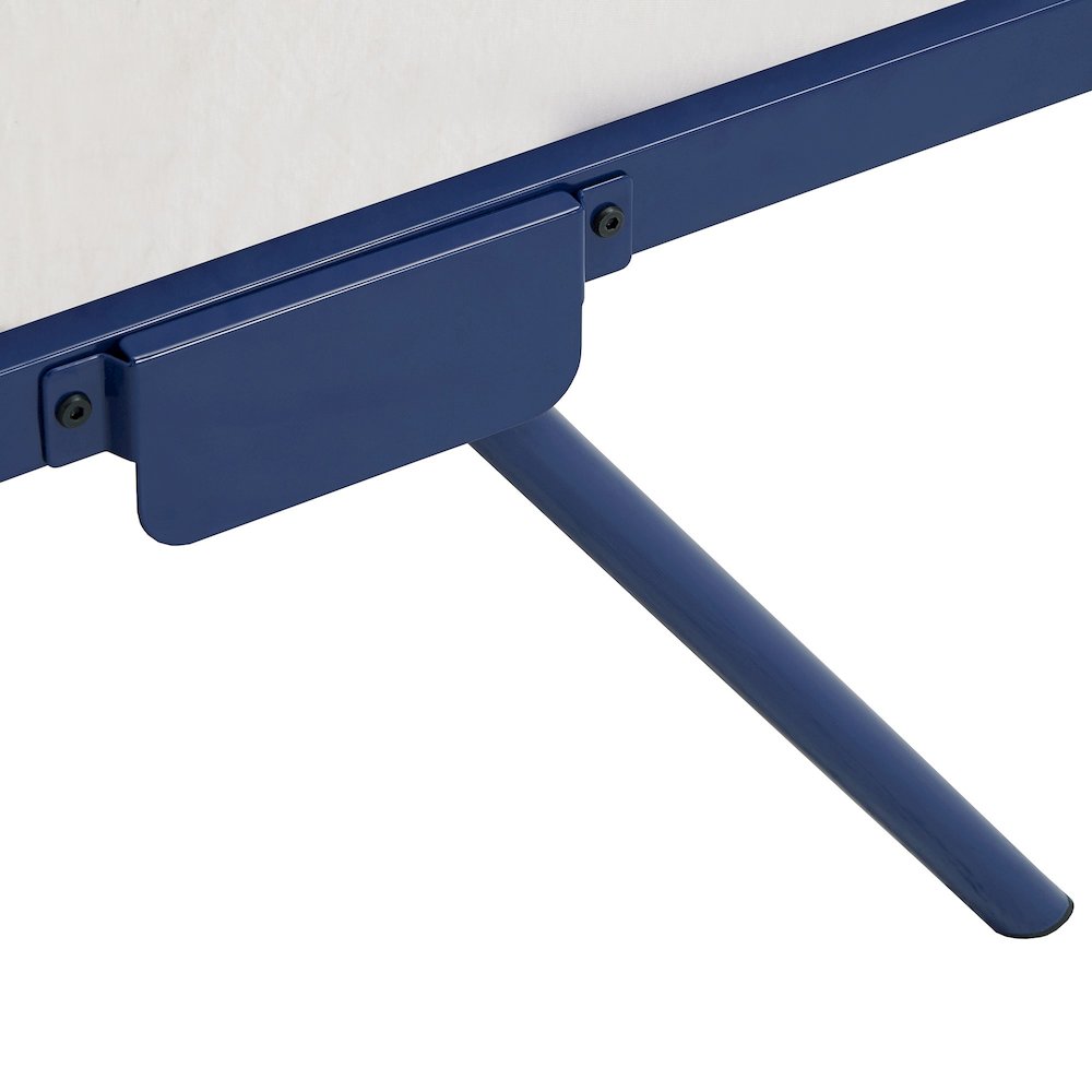 Navy Blue Finish Daybed With Lift-Up Trundle. Picture 5