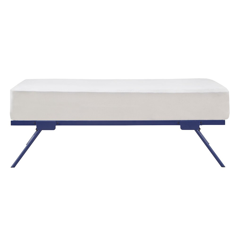 Navy Blue Finish Daybed With Lift-Up Trundle. Picture 11