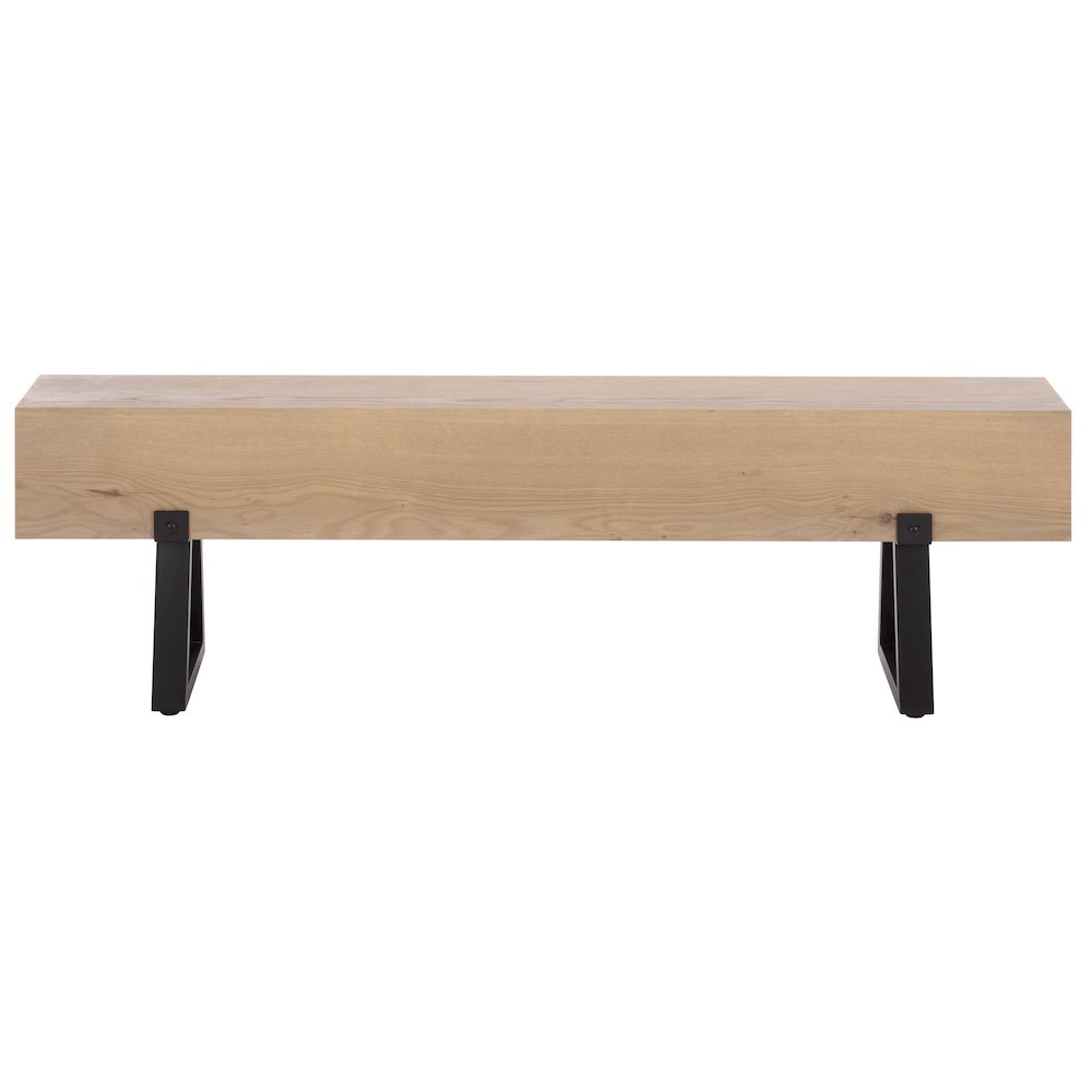 Portil Steel Leg Bench. Picture 4