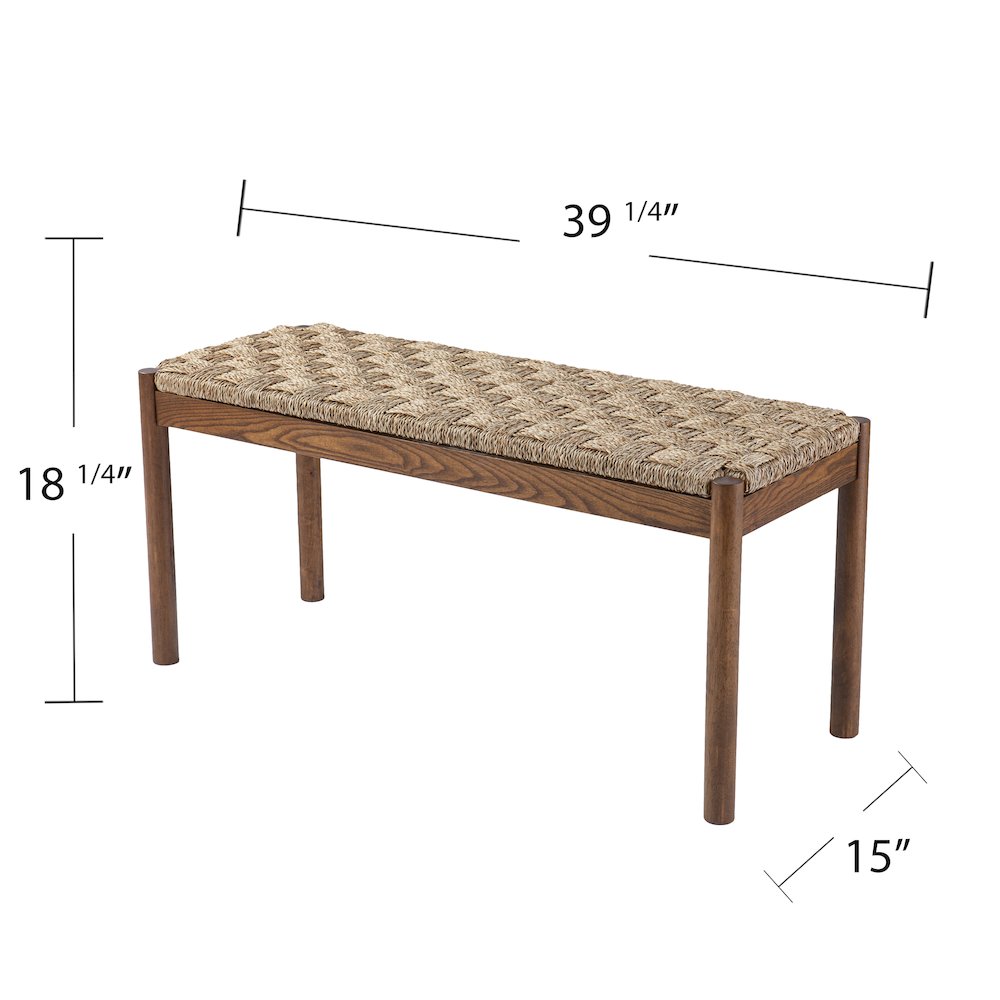 Scalby Natural Seagrass Bench. Picture 4