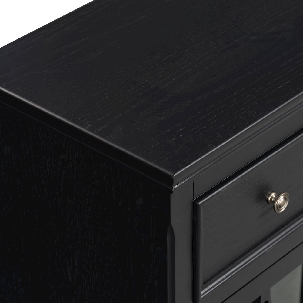 David Two Door One Drawer Cabinet. Picture 1