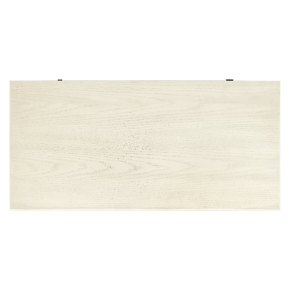 David Two Door One Drawer Cabinet - Cream. Picture 4