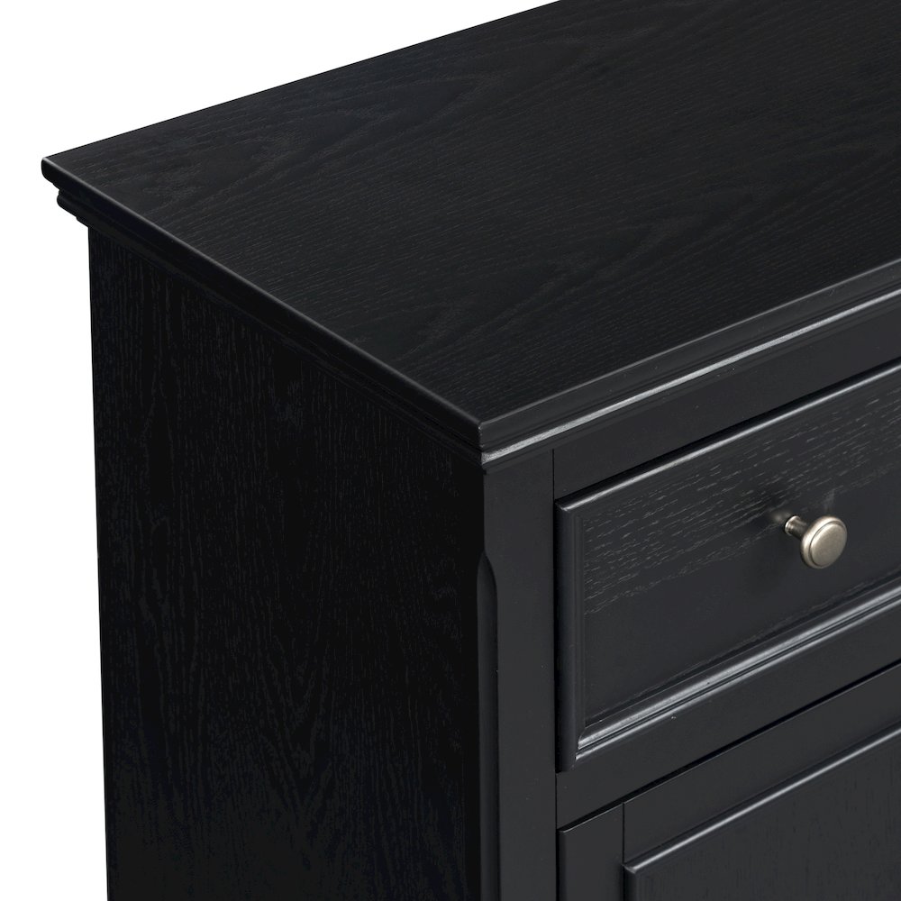 Carl Two Door One Drawer Cabinet. Picture 1