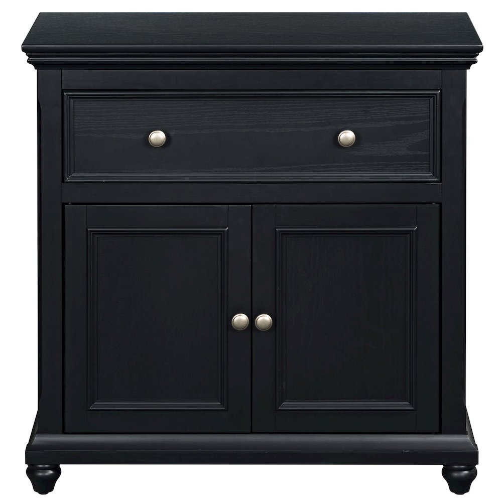 Carl Two Door One Drawer Cabinet. Picture 3