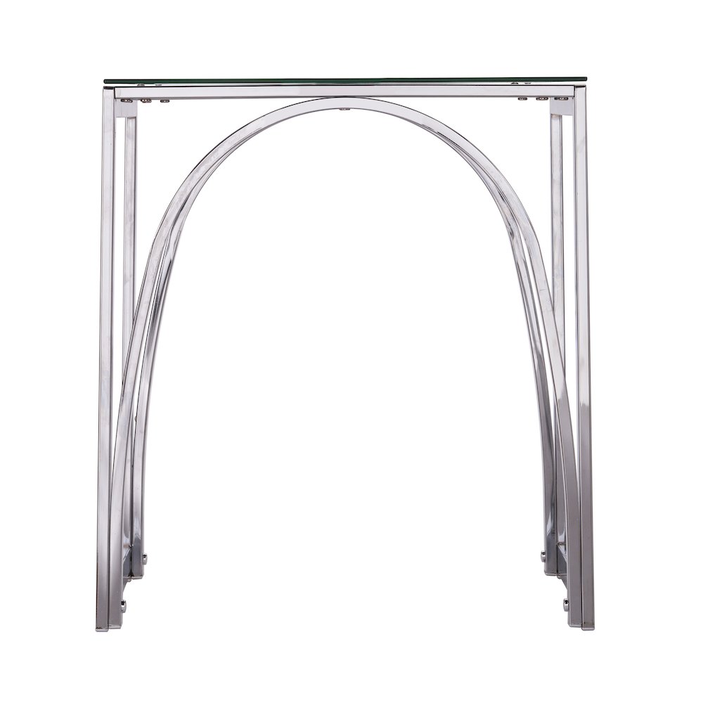Stevenly Square Glass-Top End Table. Picture 6