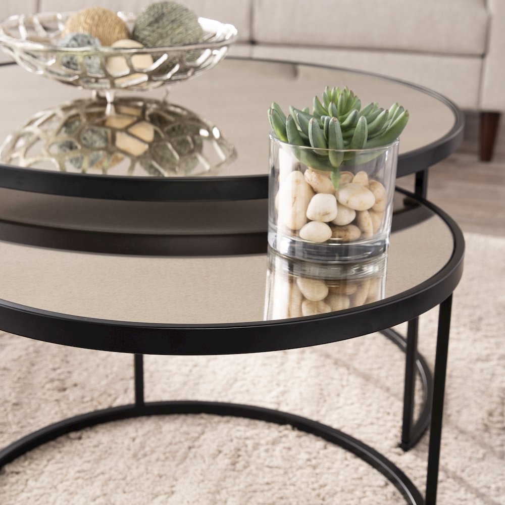 Downham Nesting Coffee Tables - 2pc Set. Picture 5