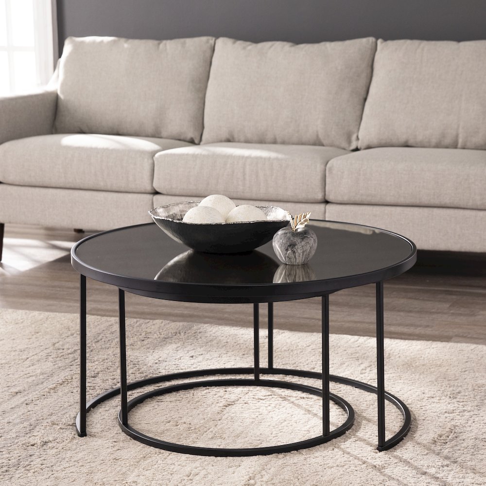 Downham Nesting Coffee Tables - 2pc Set. Picture 7