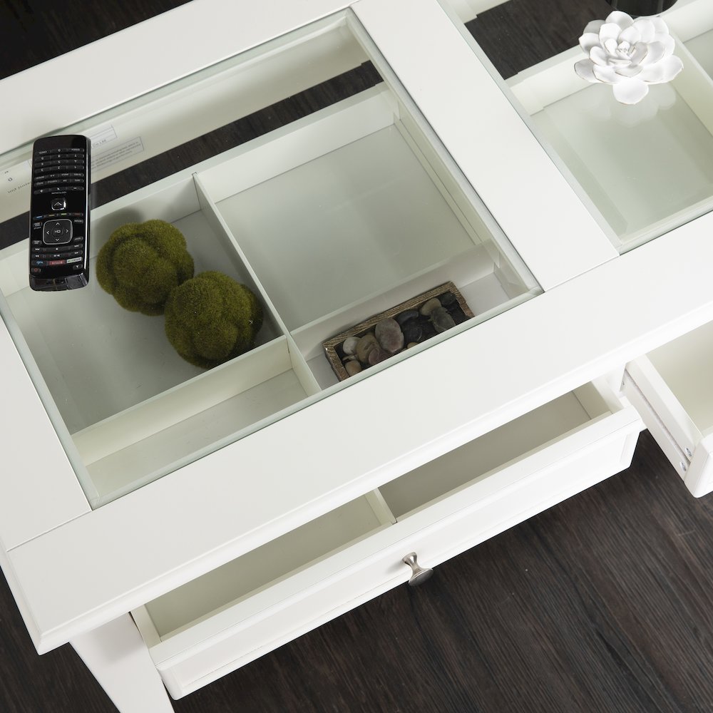 Panorama Glass-Top Coffee Table. Picture 3