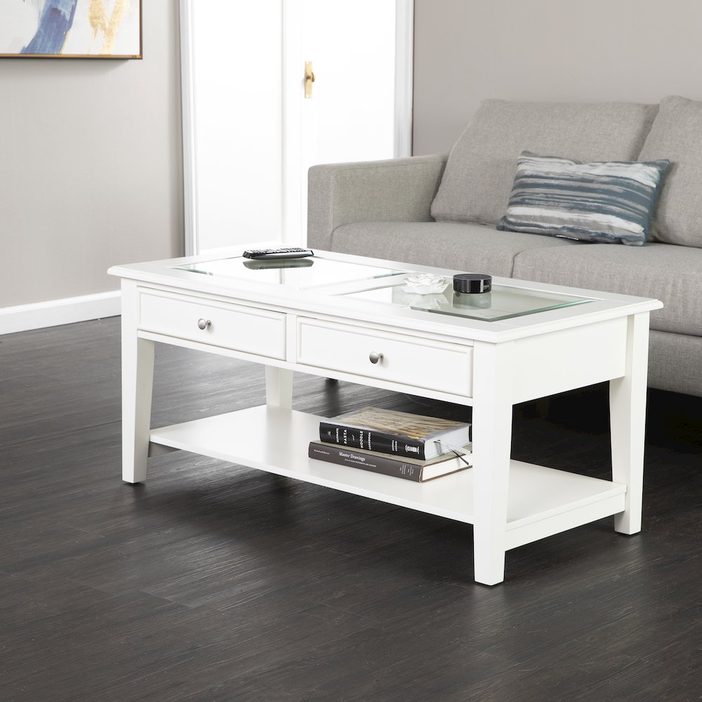 Panorama Glass-Top Coffee Table. Picture 2