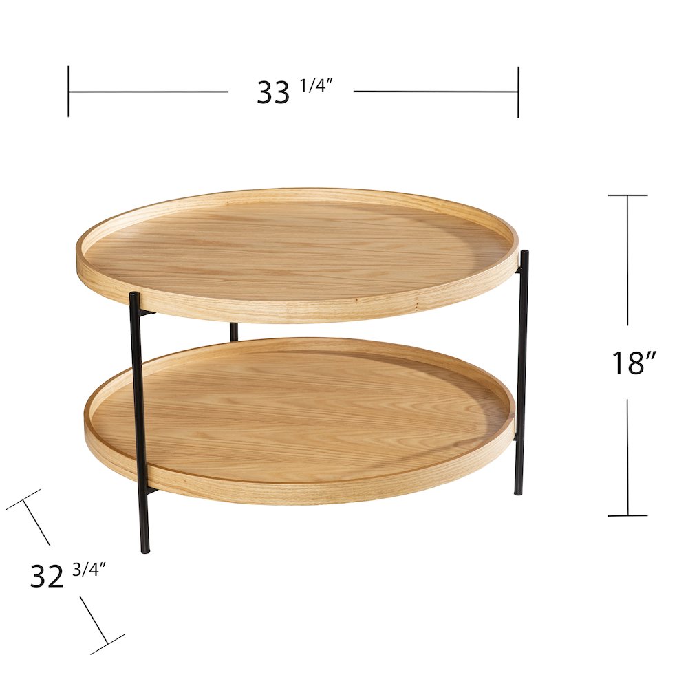 Verlington Round Cocktail Table. Picture 5