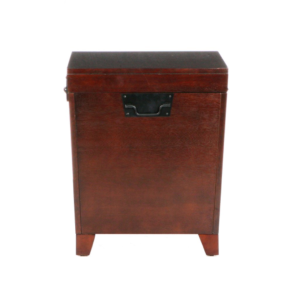 Pyramid Trunk End Table. Picture 7