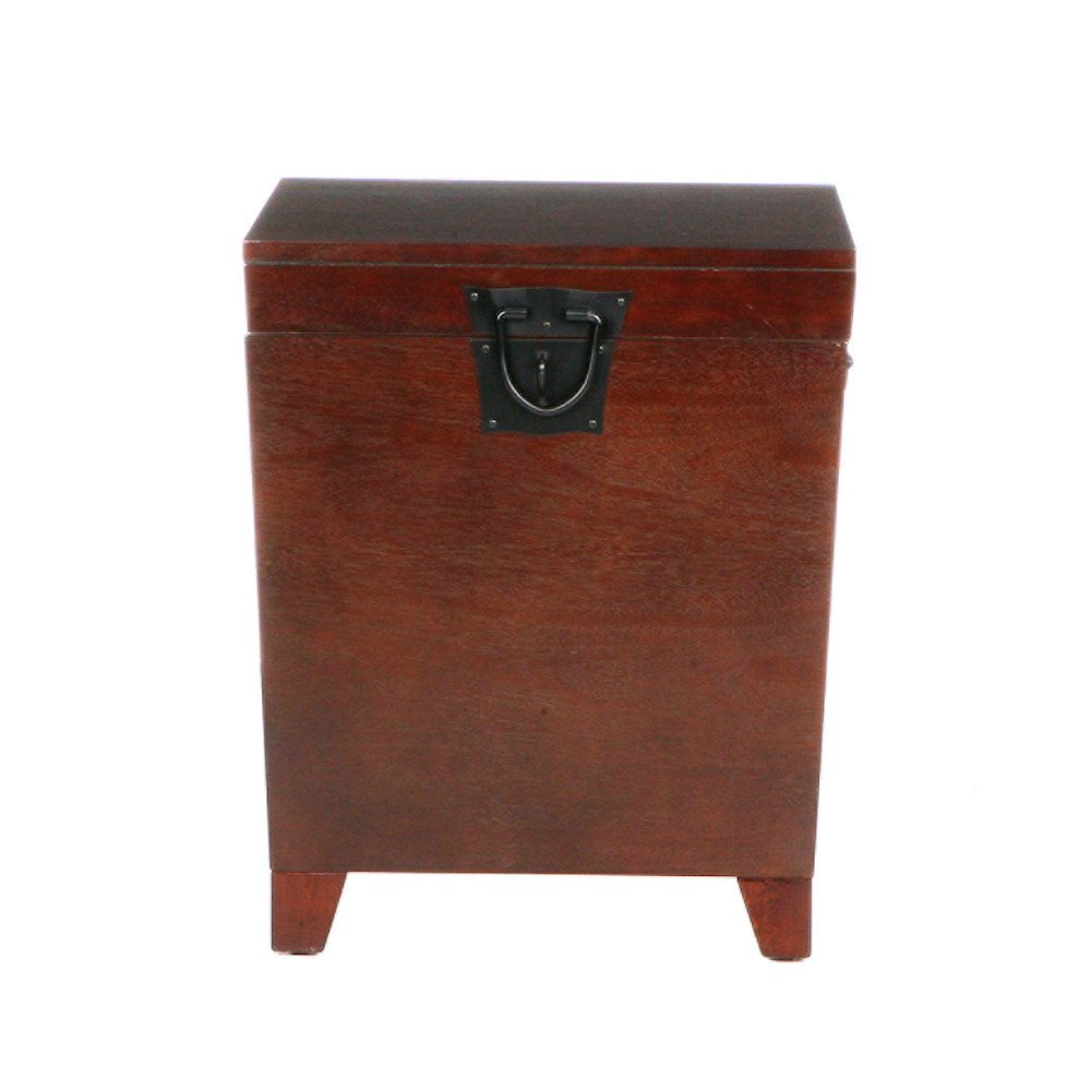 Pyramid Trunk End Table. Picture 6