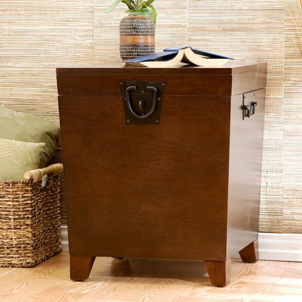 Pyramid Trunk End Table. Picture 2