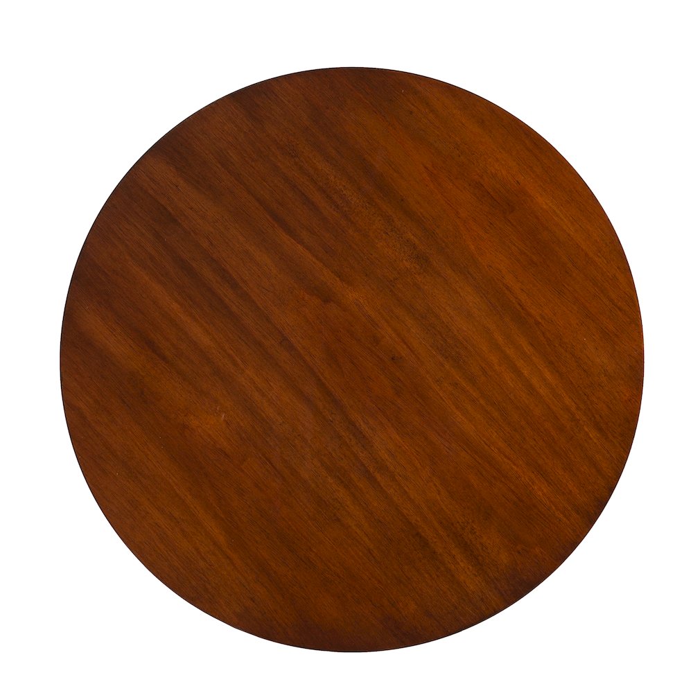 Rhoda Round Midcentury Modern End Table. Picture 8