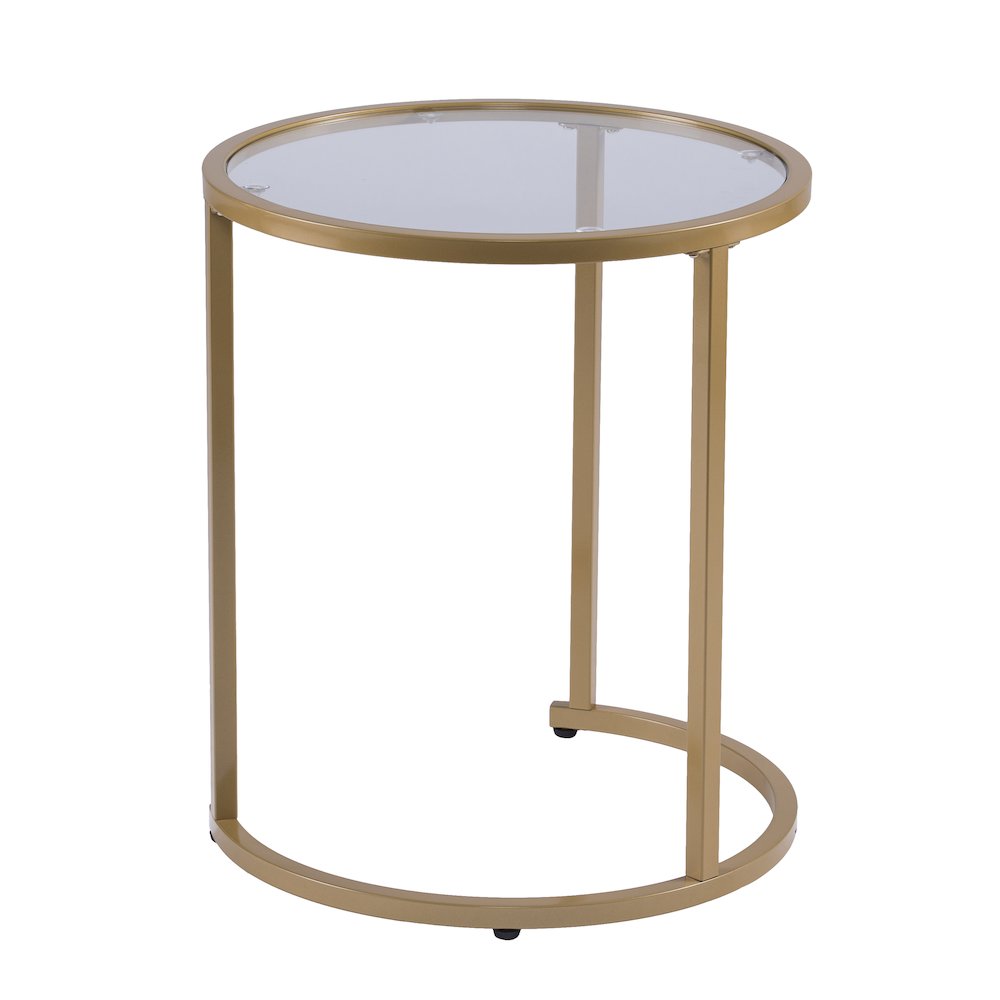Evelyn Glam Nesting Side Table 2pc Set –. Picture 10
