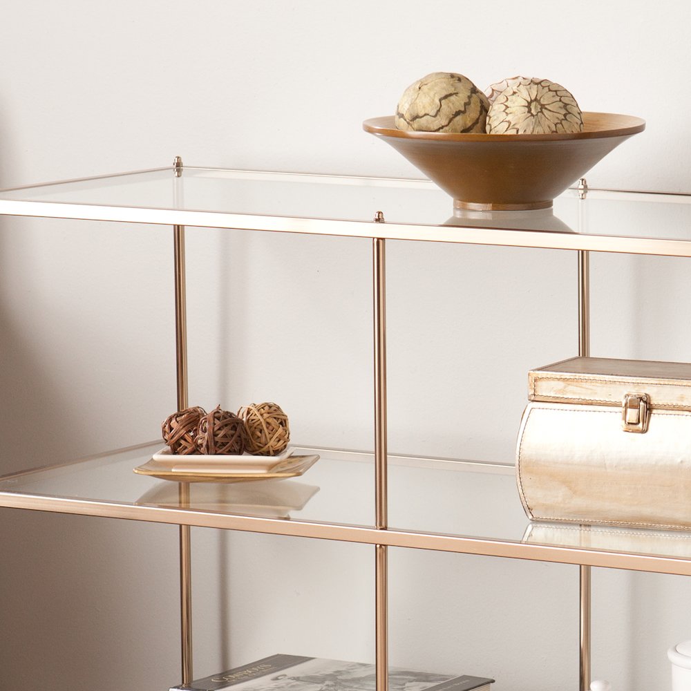 Knox Glass Console Table. Picture 4