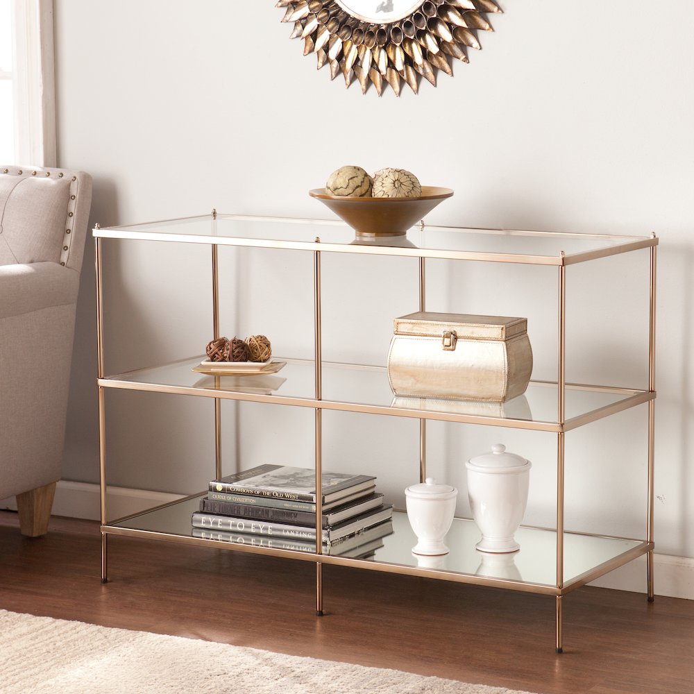 Knox Glass Console Table. Picture 2