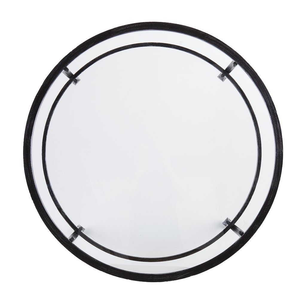 Jaymes Metal/Glass Round Cocktail Table. Picture 7