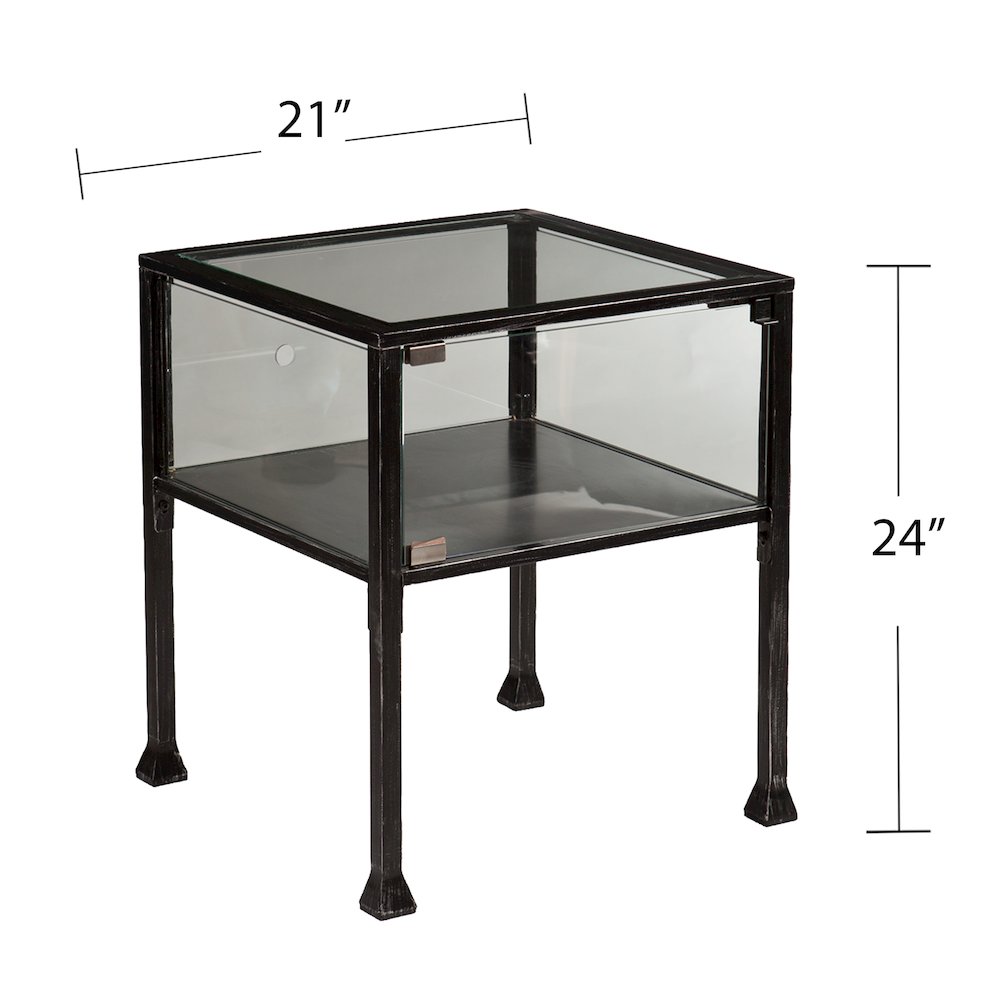 Terrarium Display End Table. Picture 5