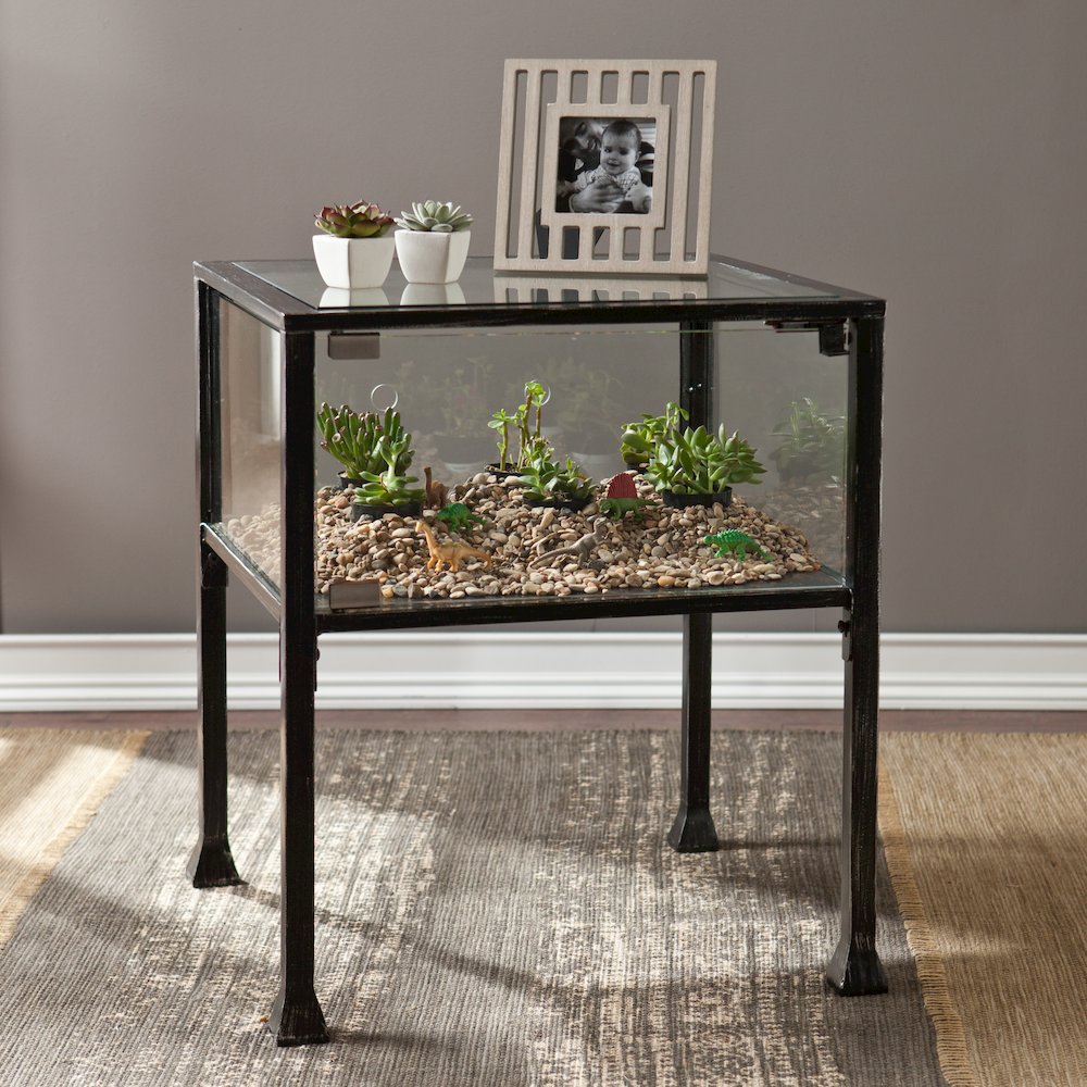 Terrarium Display End Table. Picture 2