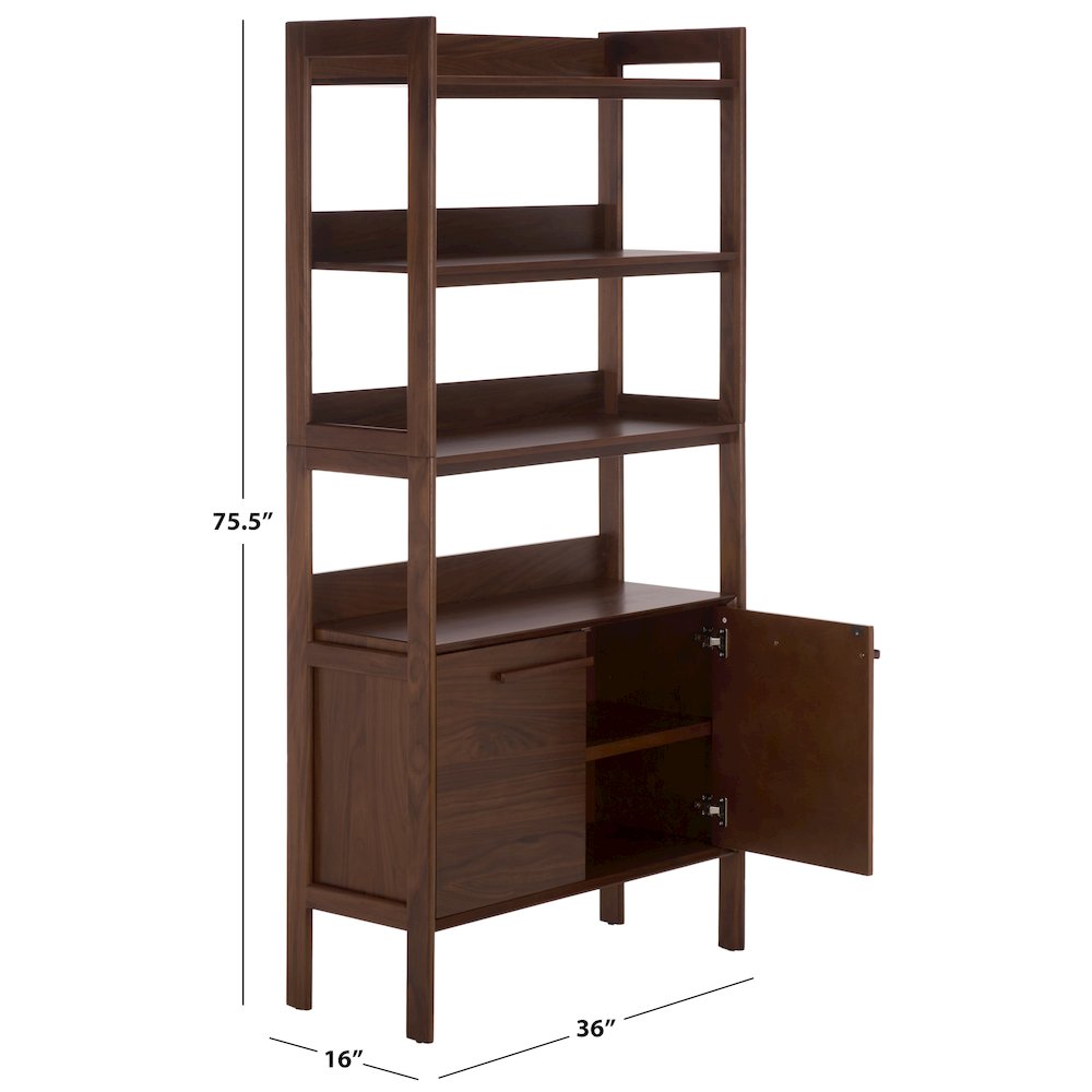 Donna 5-Shelf Bookshelf. Picture 4